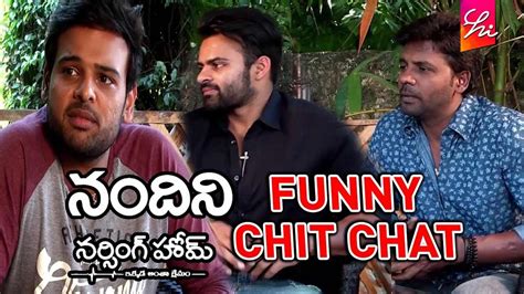 Satyam Rajesh, Nawin VK & Sai Dharam Tej Funny Chit.